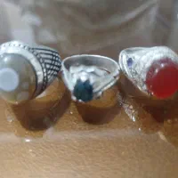 انگشتر باباقوری.زمرد.عقیق یمن بامخراج الماس|جواهرات|یزد, |دیوار