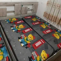 فروش فوری تخت نوجوان در حد خیلی نو به دلیل مهاجرت|تخت و سرویس خواب|قشم, |دیوار