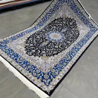 فرش دستباف (بساک) یه ۴ متر کرک ابریشم کاشان|فرش|مشکین‌دشت, |دیوار