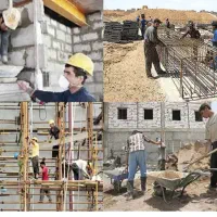استخدام کارگر ساختمانی در بهارستان به صورت روزمزد|استخدام معماری، عمران و ساختمانی|اصفهان, بهارستان|دیوار