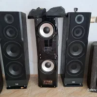 اسپیکر ۴ تیکه ساب ووفردار بلوتوثی کنترل دار