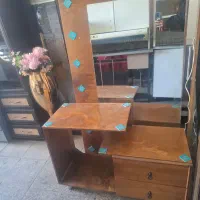 فروش کمد آرایش زیبا کم کار چوب محکم