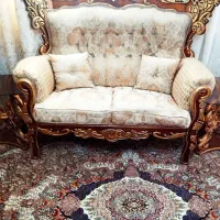 مبل سلطنتی هفت نفره|مبلمان خانگی و میز عسلی|تهران, امام زاده حسن|دیوار
