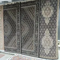 چهارعدد فرش ماهی تبریز (جفت۳/تک۹/کناره) دستباف