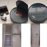 یخچال الکترواستیل نیمه فریزر و جارو رباتیک