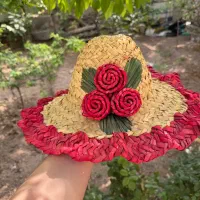 کلاه حصیری دست بافت