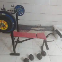 میز پرس سینه و صفحه ودمبل