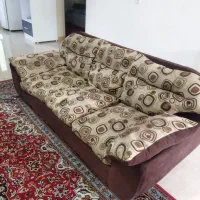 فروش مبل ۱۰ نفره ۳۵۰۰|مبلمان خانگی و میز عسلی|فرح آباد, |دیوار