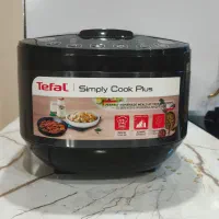 پلوپز و مولتی کوکر ۱۲ کاره تفال کاملا نو