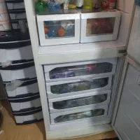 یخچال فریزر سولن چهار کشو کاملا سالم