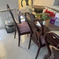 مبل  چپندر ۷ نفره و نهارخوری ۶ نفره +میز و عسلی|مبلمان خانگی و میز عسلی|تهران, فردوسی|دیوار