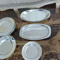 ظروف غذا خوری استیل|ظروف سرو و پذیرایی|قم, پردیسان|دیوار