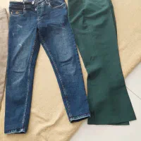 سه عدد شلوار همگی باهم 650سایز 40تا 42