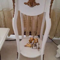 میز تلفن سفید
