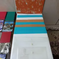 مقداری لوازم الحتریر نو باهم یکجا/منگنه زنB9آکبند|لوازم التحریر|شیراز, تندگویان|دیوار
