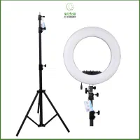 رینگ لایت 45سانت 170وات ایرانی با پایه بلندحرفه ای