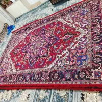 دو عدد فرش دست بافت قیمت وقت ۱۳۰ تومان|فرش|تیکمه داش, |دیوار