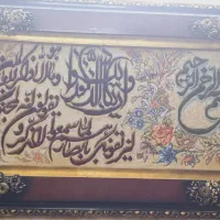 تابلو فرش دستباف ونخ ابریشم|تابلو فرش|قزوین, |دیوار