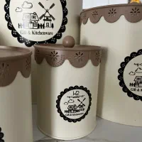 ست ۱۲تیکه اشپزخانه|ظروف نگهدارنده، پلاستیکی، یک‌بارمصرف|سیرجان, |دیوار