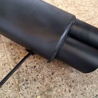 منبع اگزوز ۷۱۵ دولول و فنر لول عقب تیبا ساینا|قطعات یدکی و لوازم جانبی|رشت, دیانتی|دیوار