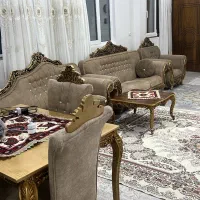 ست مبل نه نفره همراه میز ناهارخوری ۱۵ میلیون