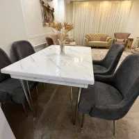 میز ناهار خوری چهار نفره|میز و صندلی غذاخوری|شیراز, ریشمک|دیوار