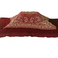 لحاف کرسی زرشکی