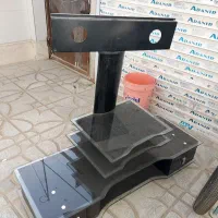 میز تلوزیون شیشه ای