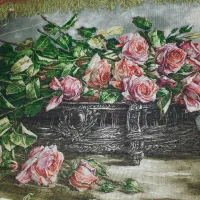 ۲ عدد تابلو فرش دستباف|تابلو فرش|تهران, صد دستگاه|دیوار