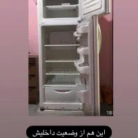 یخچال فریزر، سالم وتمیز، بدون زنگ زدگی.