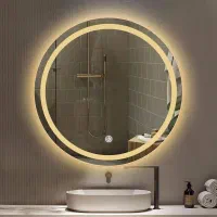 اینه پشت نور