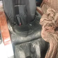 صندلی ماساژ،فنی سالم،روکش چرم نیاز به تعویض