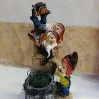 آبنمای هفت کوتوله|صنایع دستی و سایر لوازم تزئینی|قم, حنیف نژاد|دیوار