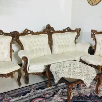 مبل ۹ نفره چوب راش|مبلمان خانگی و میز عسلی|تهران, بلورسازی|دیوار