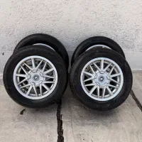 رینگ و لاستیک خرچنگی در حد نو