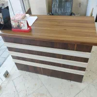 کابینت جزیره چرخ دار کامل