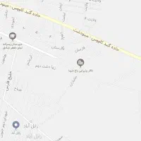 زمین دو بر 335 متری در تقی‌آباد جنوبی