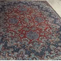 فر ش ماشینی دست بافت گونه قدیمی|فرش|باسمنج, |دیوار