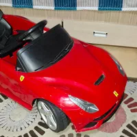 ماشین شارژی (FERRARI) یک موتوره اوریجینال|اسباب‌بازی بچه|کرج, گوهردشت|دیوار