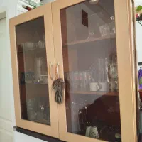 کابینت آشپزخانه ویترین