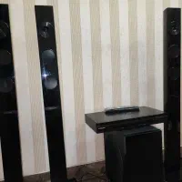 سینما خانگی همراه DVD و میز تلویزیون باهم|سیستم صوتی خانگی|تهران, سهروردی|دیوار