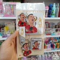 لوازم تحریر/ ست 4 تیکه طرح رونالدو