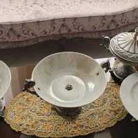 ست پذیرایی ۴تیکه طرح سنگ پایه آنتیک