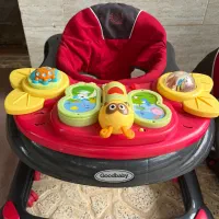 تخت پارک و کریر و روروک مارک goodbaby|اسباب و اثاث بچه|رشت, منظریه|دیوار