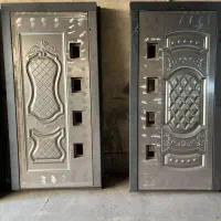 درب آسانسور طرحدار و ساده