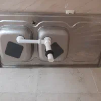 سینک ظرفشویی با سیفون