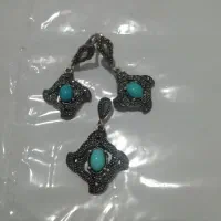 نیم ست فیروزه