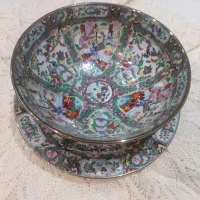 کاسه بشقاب گل مرغی