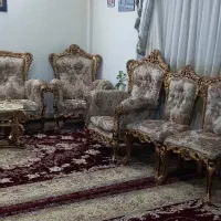 مبل سلطنتی 9نفره بسیار زیبا وسالم|مبلمان خانگی و میز عسلی|الیگودرز, |دیوار