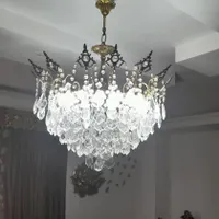 لوستر تمام برنج سنگین 14شاخه|لوستر و چراغ آویز|کرج, شهرک یاس|دیوار